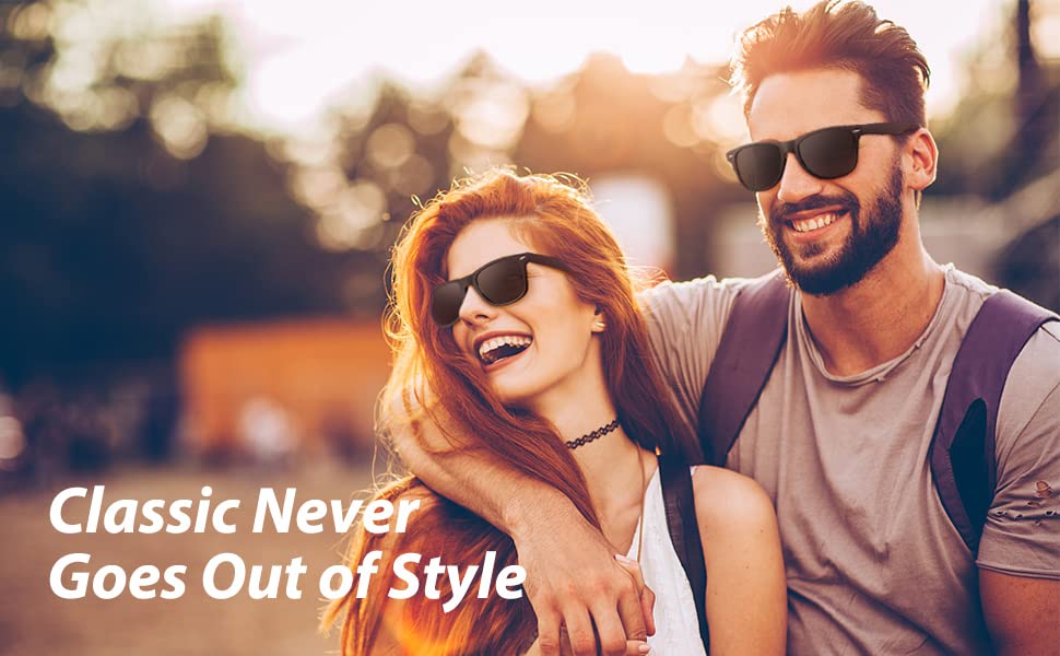 Polarized Sunglasses for Men Driving Sun glasses Shades 80's Retro Style Brand Design Square4