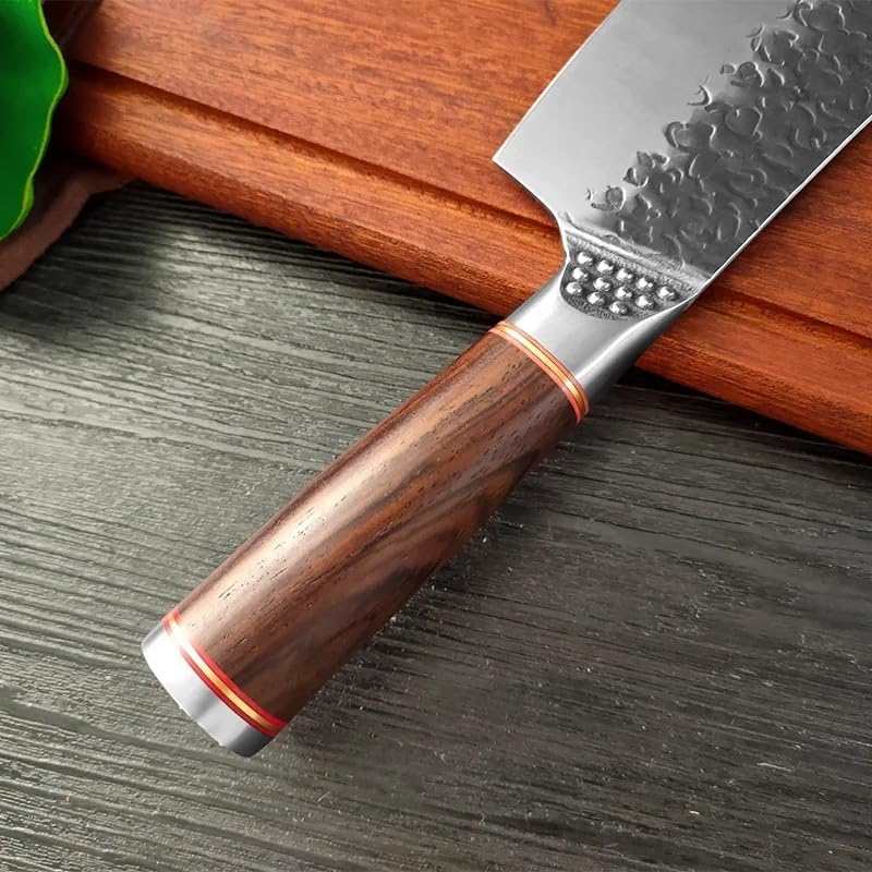 Meat Cleaver, Slaughter Knife Heavy Meat Cleaver Chopping Bone Chicken Vegetable Butcher Chef Hand Forged Blade Kitchen Knives