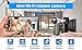 Kestanlora Wireless DIY Hidden Camera Portable 1080P HD WiFi Remote Real-Time Mini Spy Camera Nanny Cam Security Camera for Indoor Security