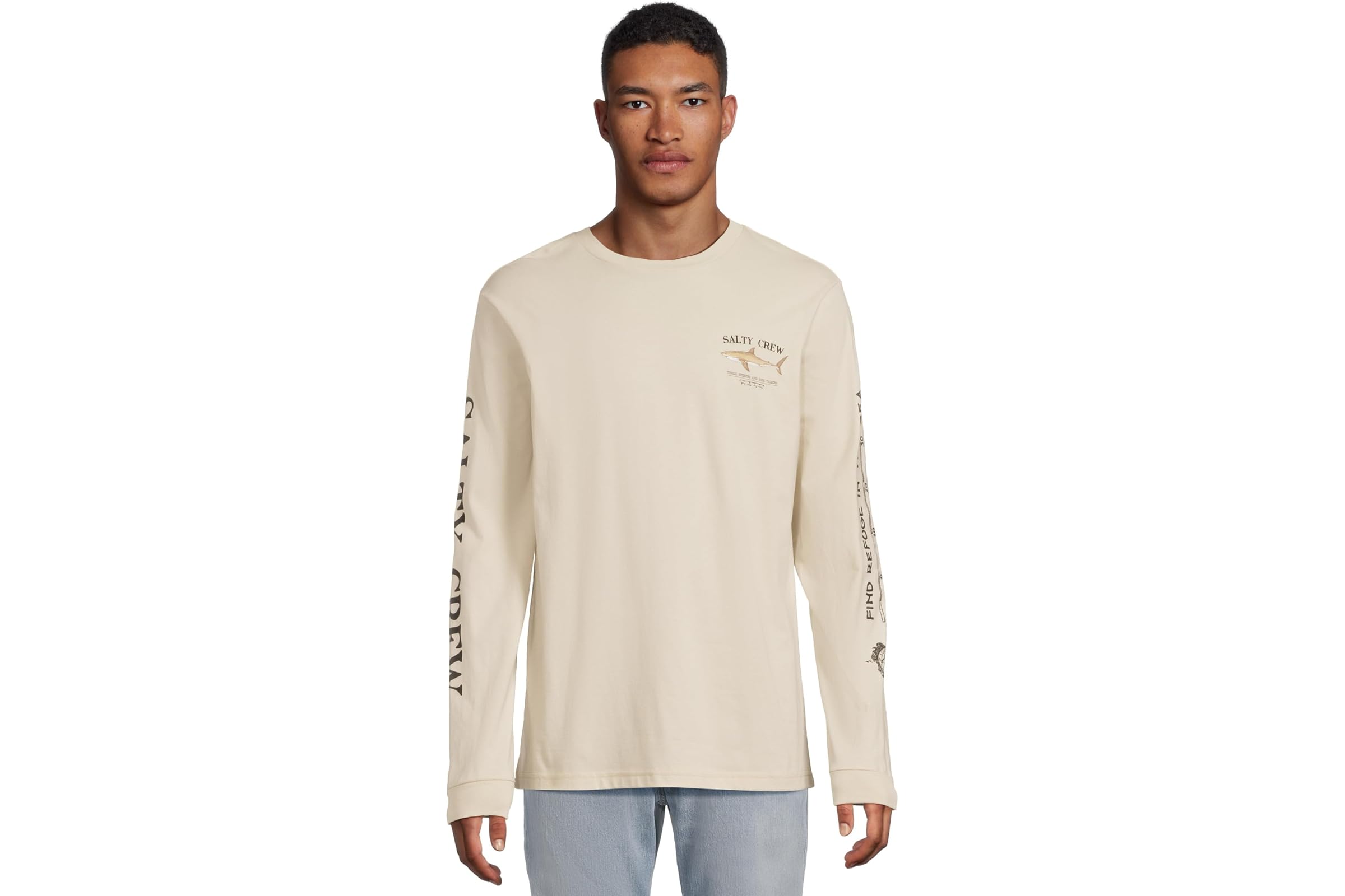 Мужская рубашка Salty Crew Bruce Classic Long Sleeve Tee