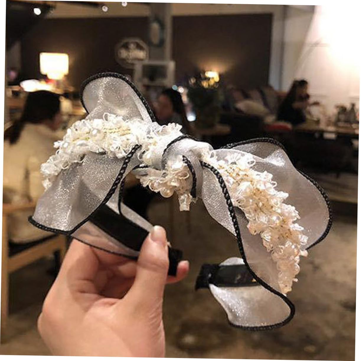 Beaupretty 9piezas Diademas De Encaje Simple Bandas Anchas Para Fiestas y Cosplay Accesorios De Cabello Para Eventos Especiales