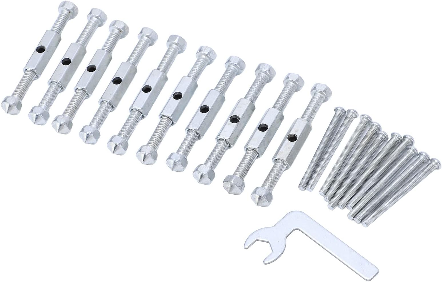 DNEI Junction Box Repair Set, Outlet Repair Fastener Kit Standard Size (86 Metal Strut)