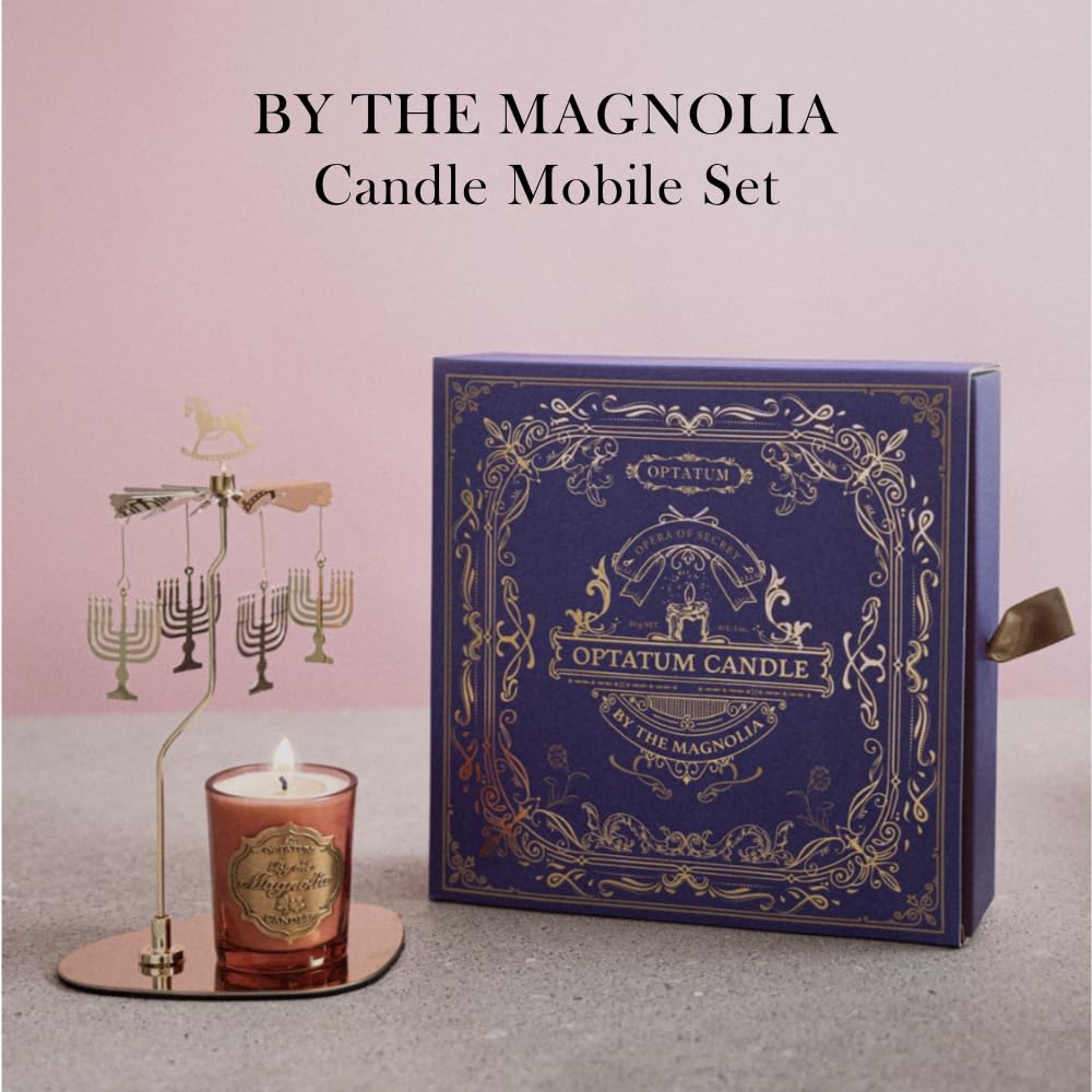Amazon.co.jp: OPTATUM キャンドル モビール ギフトセット (パープル