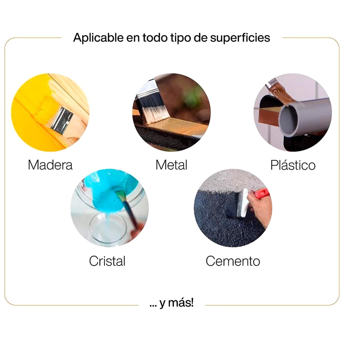 AC - Bote de Pintura Esmalte - Fabricado en España - Ideal para Cualquier Superficie, Madera, Plástico, Cristal o Cemento - Capacidad de 750 ML - Rojo Bermellón (L099)