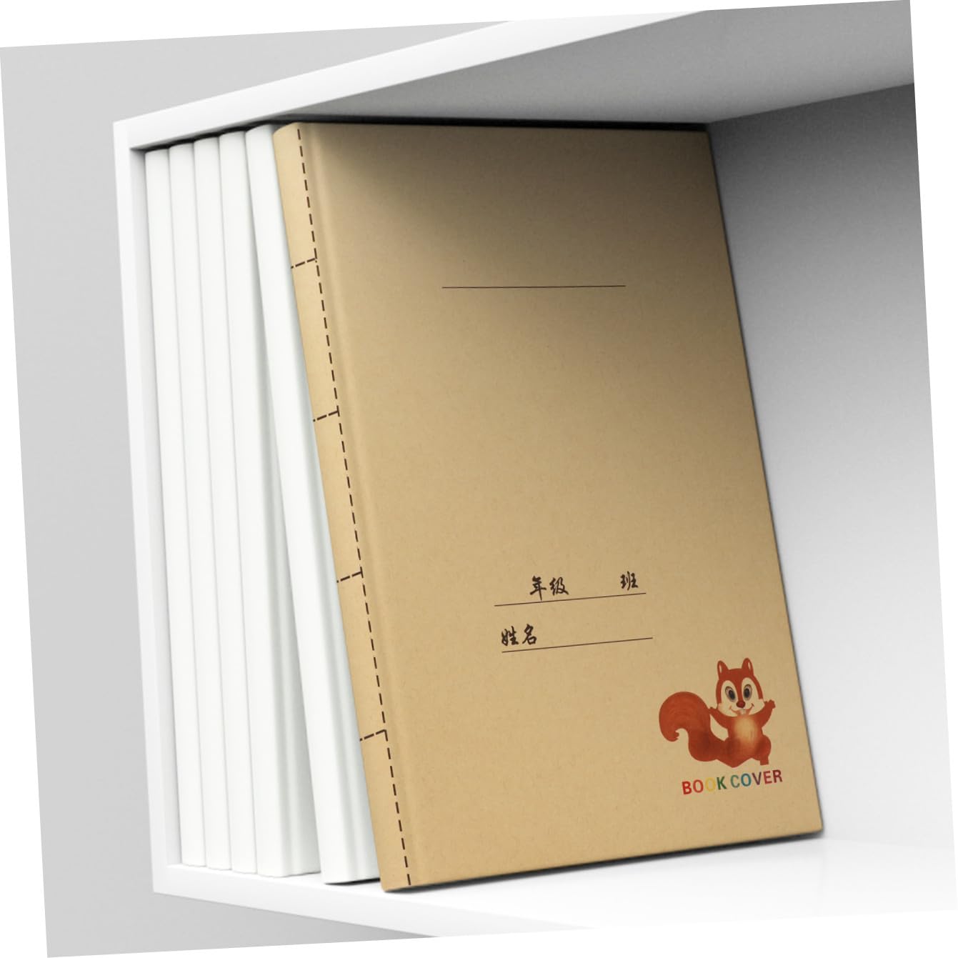 Copertina per Libri Scolastici 30 Pezzi in Carta Kraft, Copri Libri