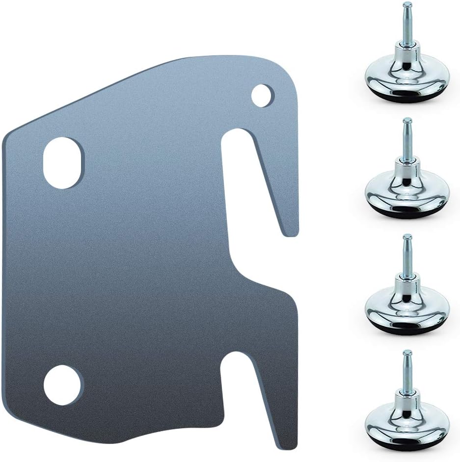 Surealong Bed Frame Replacement Parts Headboard Brackets Rail Hooks Home & Kitchen