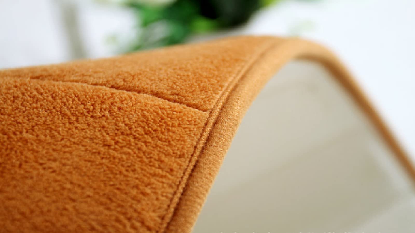Memory Foam Badvorleger, saugfähig, super gemütlich, Badezimmerteppich, Badematte, 60 x 90 cm