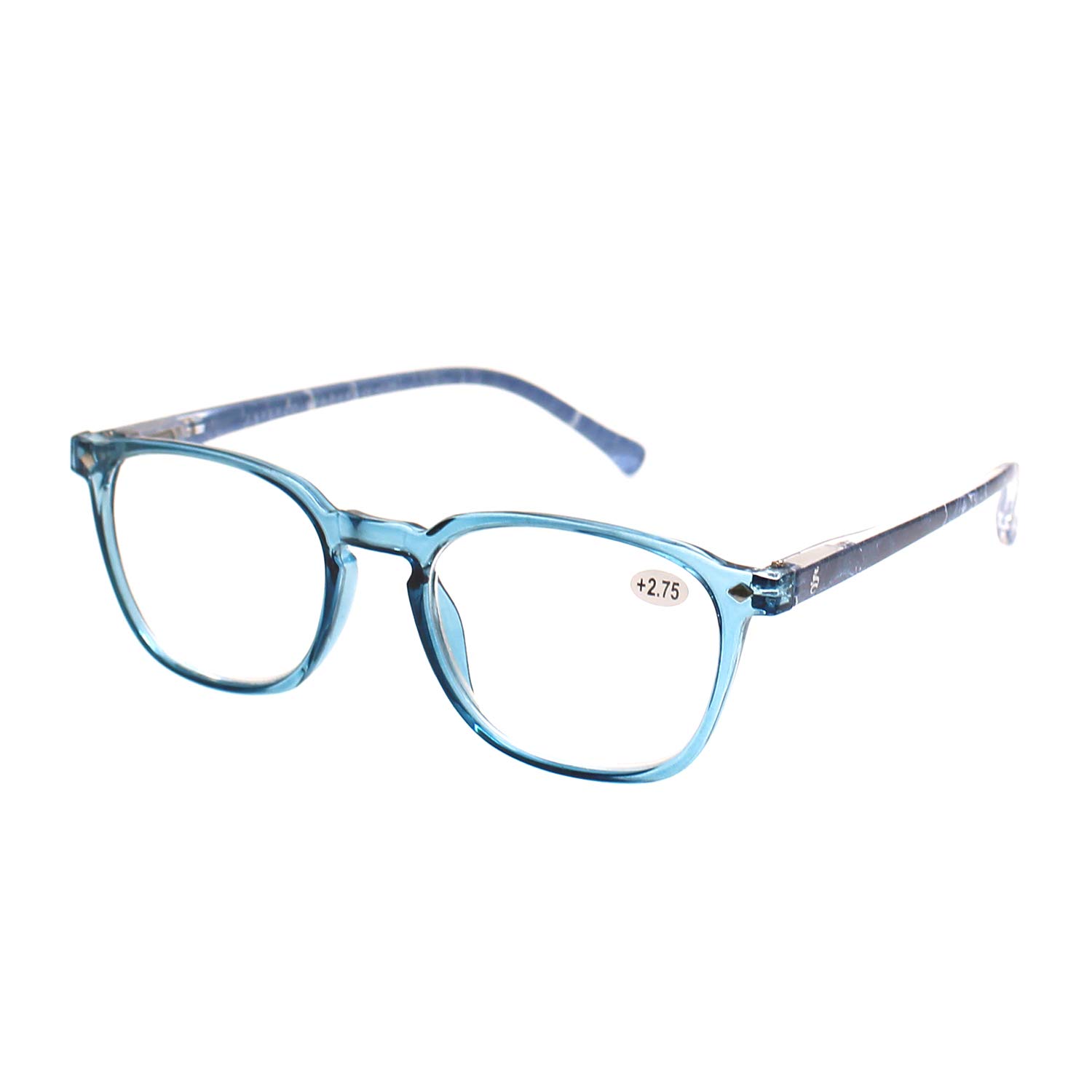 ESPERTO READERS RAINY READING GLASSES FOR MEN & WOMEN POWER +1.00 to +3.00 (+1.00, BLUE)