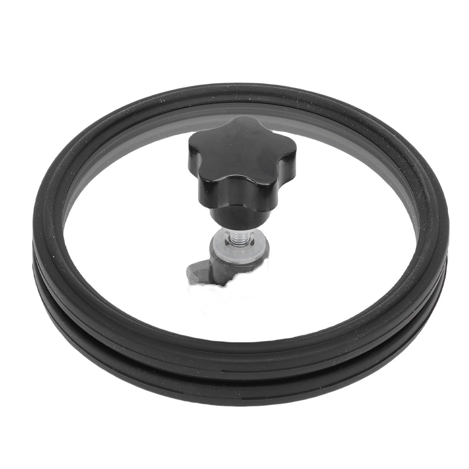 AUNMAS Protector de Limpieza de Discos LP con Sellado de Silicona y Visibilidad Clara para Discos de 7 y 12 Pulgadas