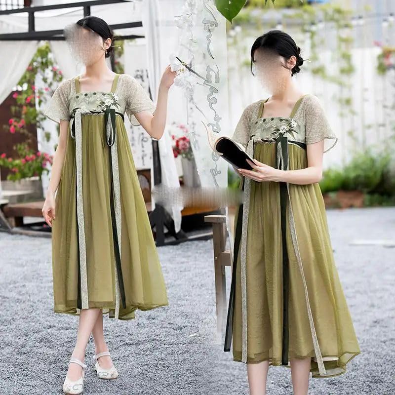 Robe chinoise Hanfu ample idéale pour vos spectacles de danse folklorique - 6