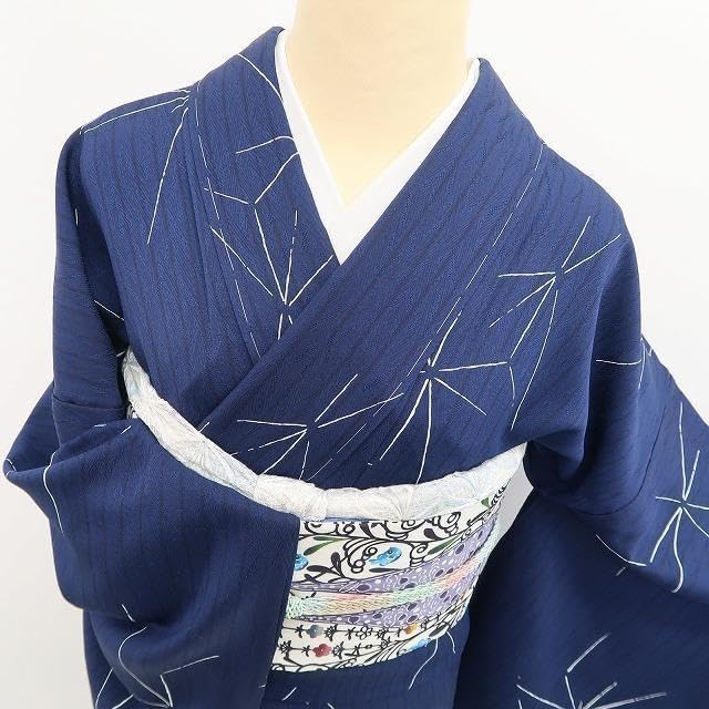 新品 単衣 縦暈し 着物 正絹“貴女に注ぐ熱き眼差し”仕付け糸付 小紋 6616 新品 単衣 縦暈し 着物 正絹“貴女に注ぐ熱き眼差し”仕付け糸付 小紋 6616