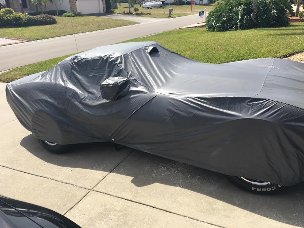 CarsCover Custom Fits for Chevy C3 1968-1982 Corvette Car Cover Ironshield Leatherette All Weatherproof — view 6