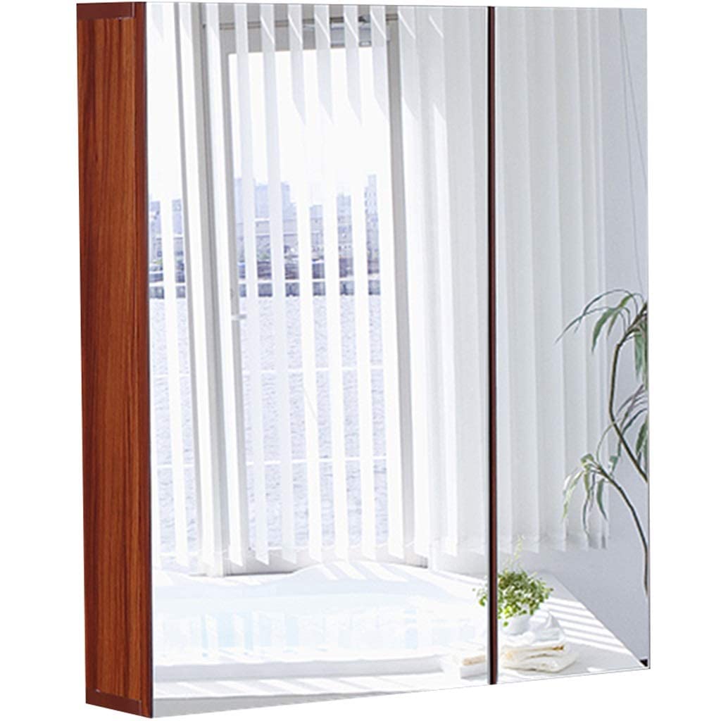 Genérico Mueble de baño,Gabinete de baño Estante de decoración de Pared de Almacenamiento montado en la Pared para Espejo de Maquillaje Completo Gabinete de Almacenamiento de artículos para el hogar