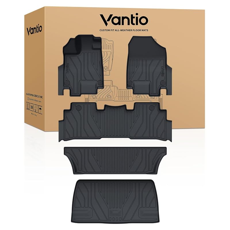 Kit de Tapetes Automotivos e Tapete de Porta-Malas em TPE para Honda Odyssey 2018–2027 Vantio