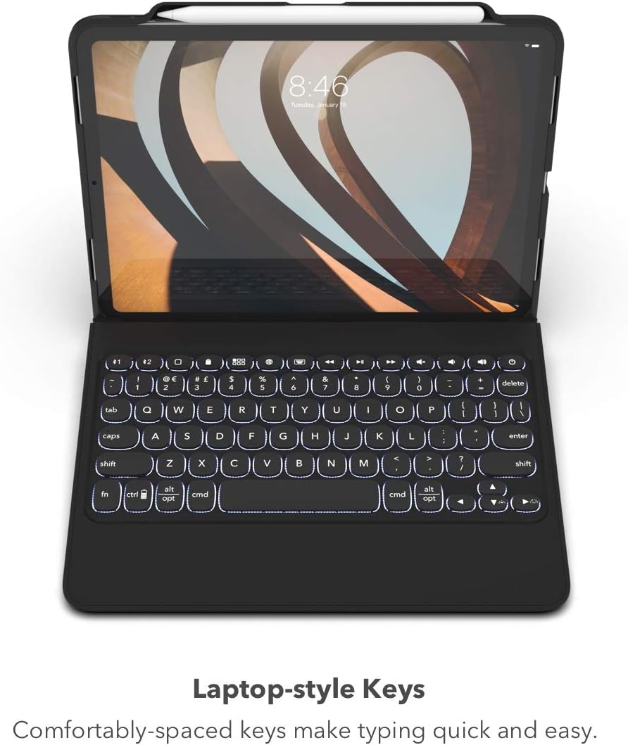 40% оƒƒ Dіѕсоunt ZAGG Rugged Book Go - Durable Case and Bluetooth Keyboard for iPad Pro 12.9 - Gen 3 (2018) and Gen 4 (2020) - Black Flаѕh Sаlе ZAGG Rugged Book Go - Durable Case and Bluetooth Keyboard for iPad Pro 12.9 - Gen 3 (2018) and Gen 4 (2020) - Black