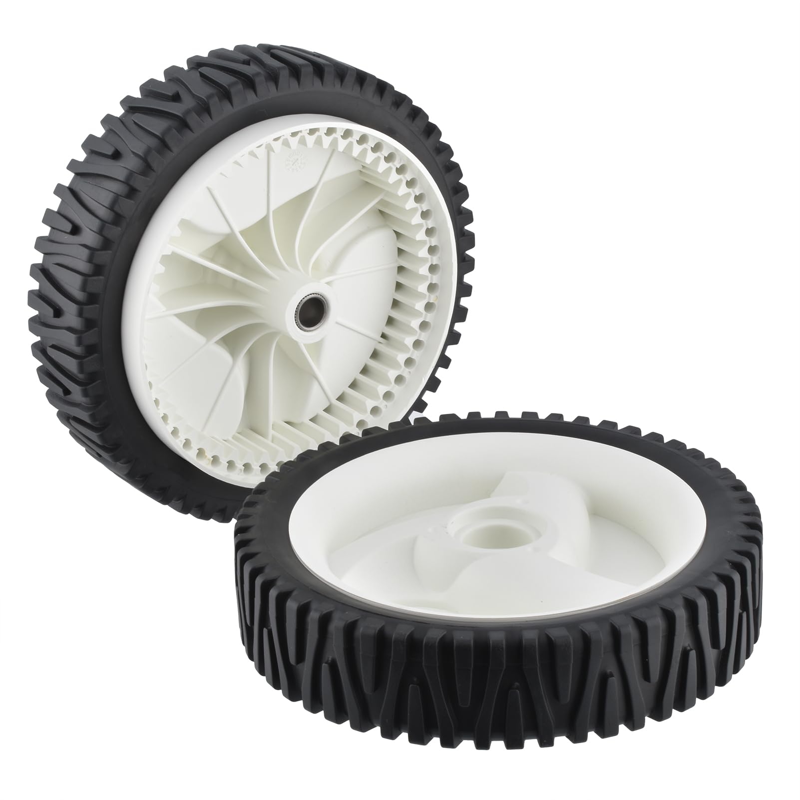 Cancanle Confezione da 2 Ruote Anteriori per Husqvarna Craftsman AYP 194231X427 532403111 700953 583104401