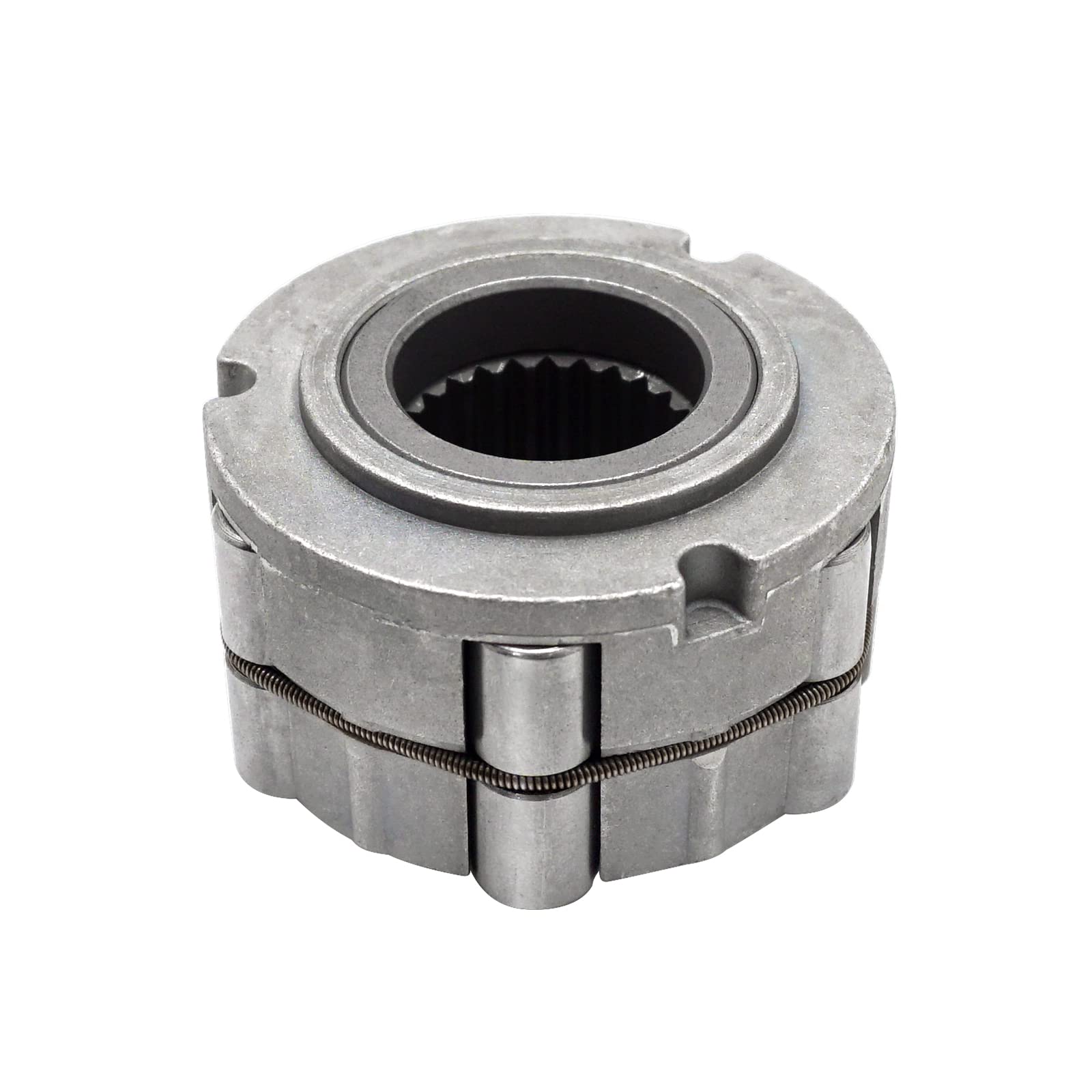 Front Wheel Hub, Bearing & Seals Kit For Polaris Scrambler 400/500 4x4 ATV - 2-Piece Set With Clutch
