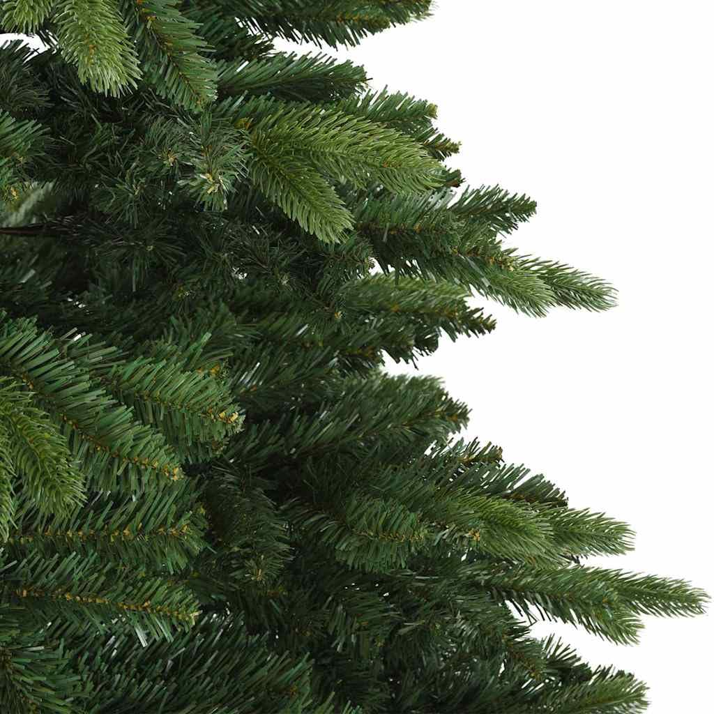 Albero di Natale artificiale verde, 210 cm, con rami articolati