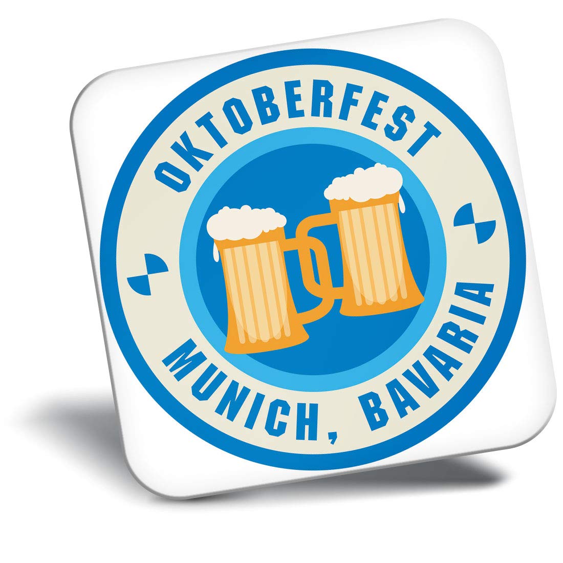 Destination Vinyl Ltd Fridge Magnet - Oktoberfest Munich Bavaria 4232