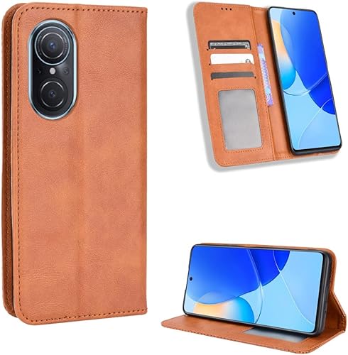 Funda para Huawei Honor 50 SE,Funda para Hi Nova 9 SE, Funda para Huawei Nova 9 SE JLN-LX1 JLN-A00 Funda de piel sintética con tapa para Huawei Nova