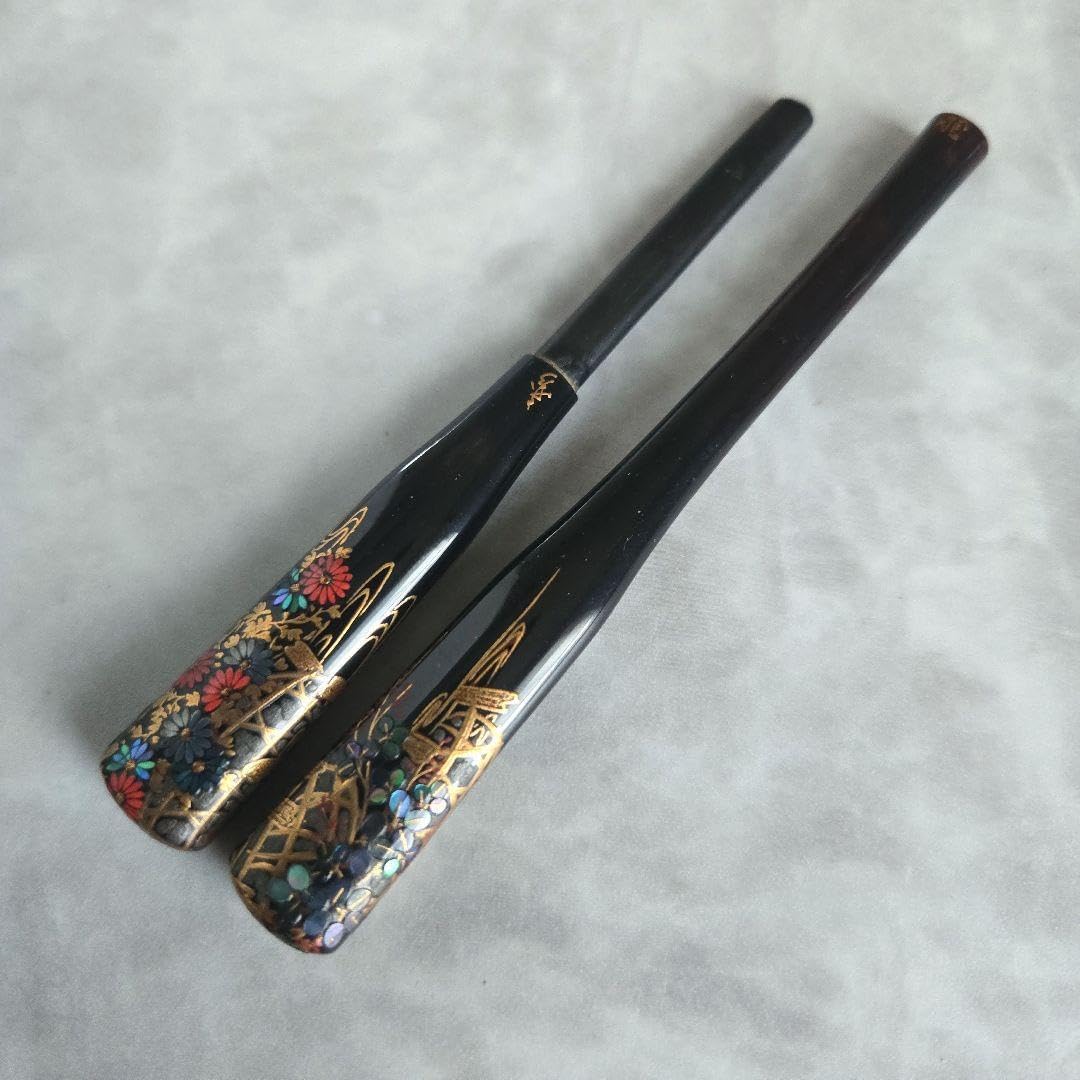 アンティーク 金蒔絵 ピアス 20 笄 簪 櫛 かんざし 本鼈甲 骨董