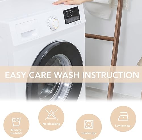 Miniatura 7 de Easy-Going Cortinas opacas con dobladillo para cortinero, cortinas de ventana para oscurecer la habitación o la sala de estar, cortinas de ventana