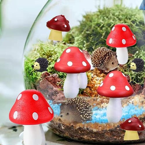 35Pcs Miniature Garden Ornaments Set, Miniature Figurines, Fairy Garden Accessories, Fairy Garden Supplies Fairy Garden Animals For Fairy Garden, Micro Landscape Plant Pots Bonsai Craft Decor #TOP6