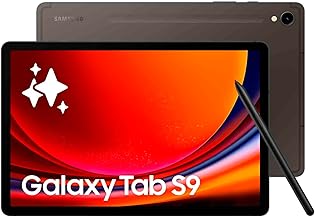 Samsung Galaxy Tab S9 Tablette avec Galaxy AI, Android, 11" 128Go de Stockage, Lecteur MicroSD, Wifi, S Pen Inclus, Anthracite, Exclusivité Amazon Version FR