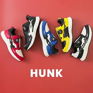 Amazon | [ダイヤルドライブ] HUNK ハンク 子供靴 キッズ スニーカー