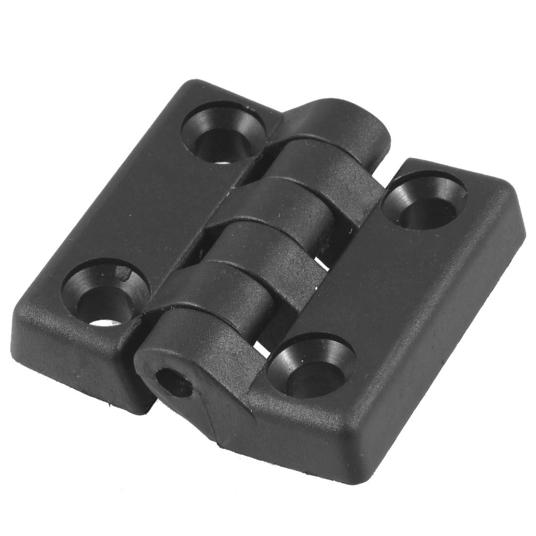 Aexit 50mm x Clothes Hangers 48mm Countersunk Hole Plastic Cabinet Ball Bearing Children's Clothes Hangers Hinge Black