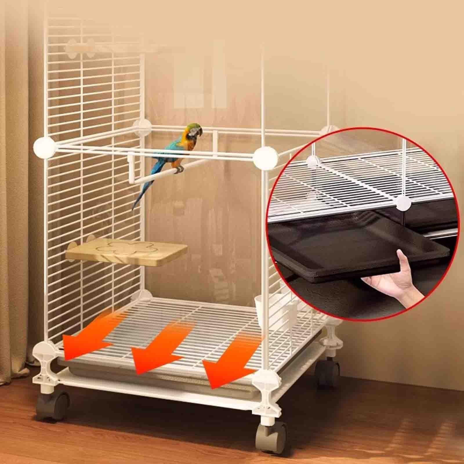 Amazon | 鳥かご、オカメインコ ケージ インコ用鳥かご DIY デザイン