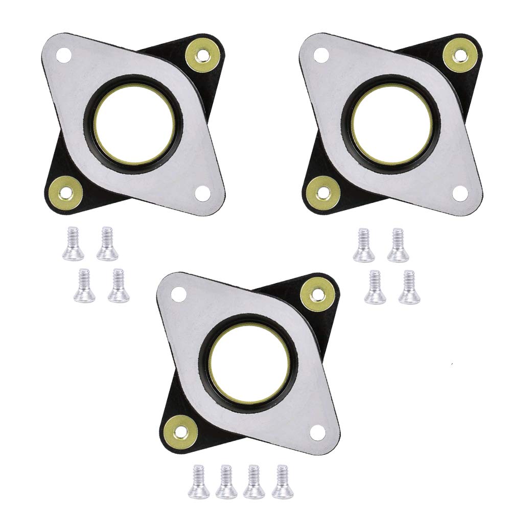 ManLee 3Pcs NEMA 17 Stepper Motor Steel and Rubber Vibration Dampers