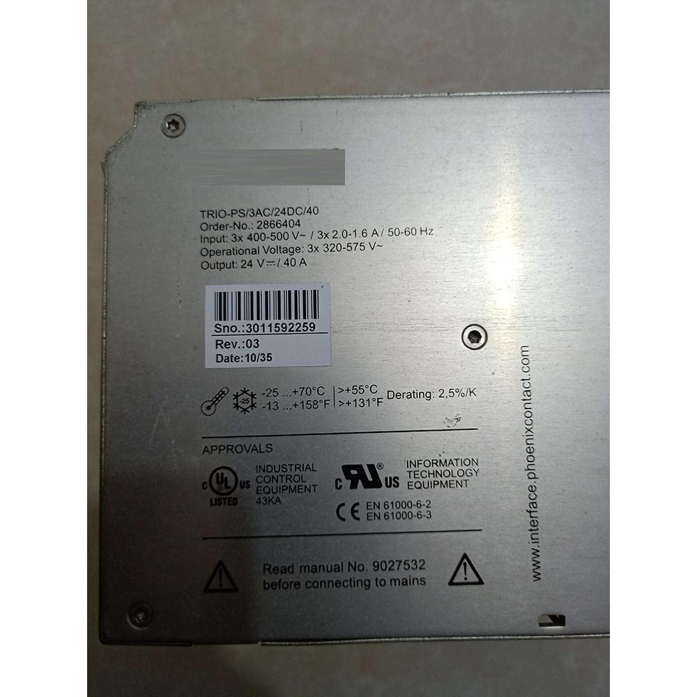 Amazon.com: for Power Supply for 2866404 9027532 TRIO-PS/3AC/24DC  