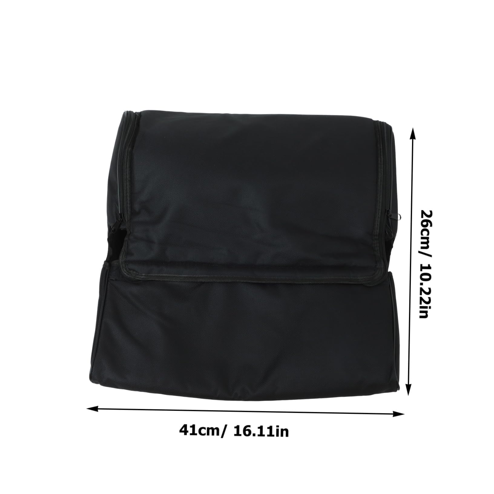 Paquet à Dos Porte-accordéon 60 Basses Noir en Textile Résistant Doublure Renforcée, Étui Pratique pour Transport D’accordéon Lors de Concerts, Écoles et Activités Musicales