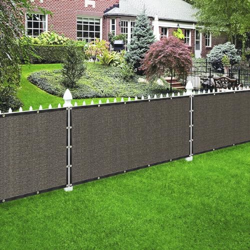 Privacy screen fence cover panel for balcony and yard