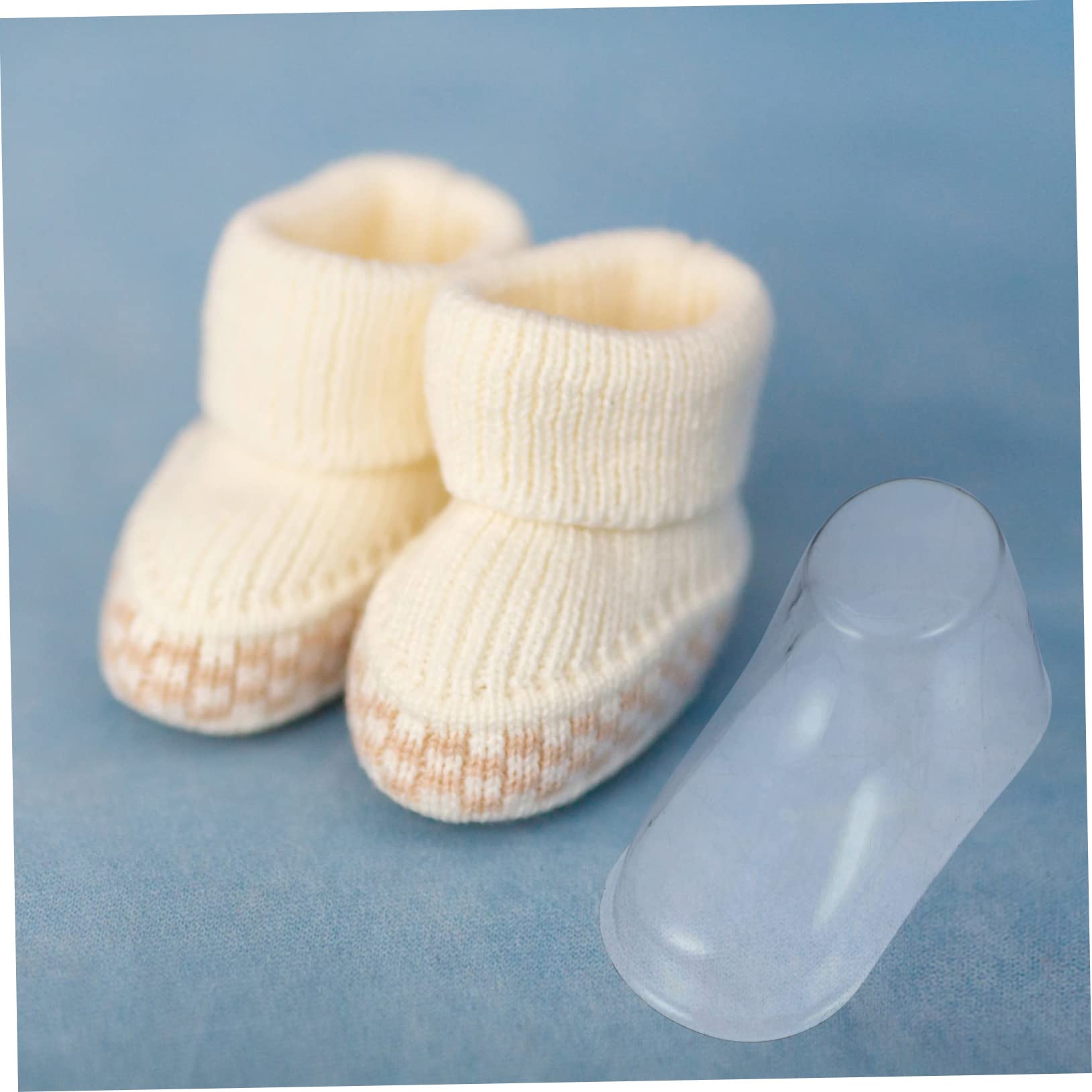 Unomor Feet Holder Pcs Boy Girl Shoes Display Stands Boys and Girls Shoes Stands Soft Sole Socks Holders Easy to Use