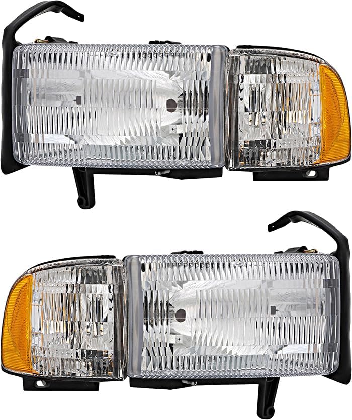 For Dodge Ram Pickup Headlight 1994 - 1998 dodge ram 1500 headlights