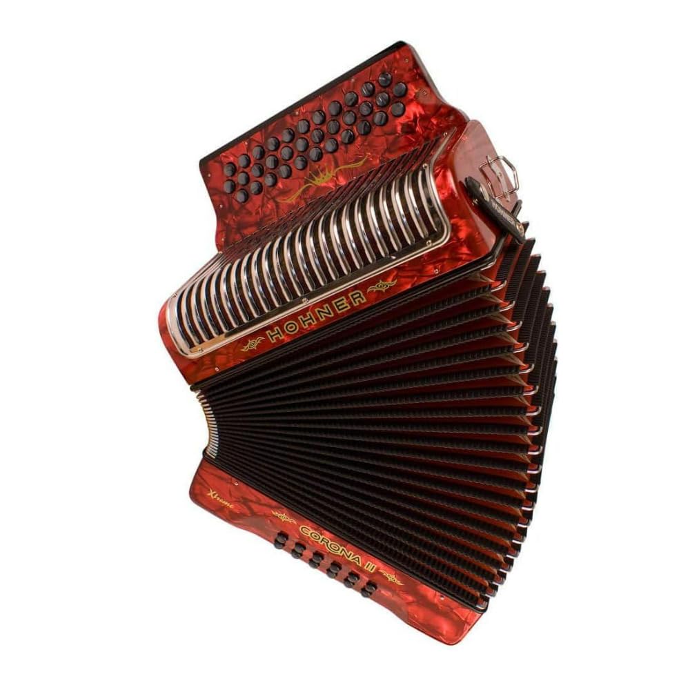 Amazon.com: Hohner Corona Xtreme II 34 Pearloid, 31 Treble and 12
