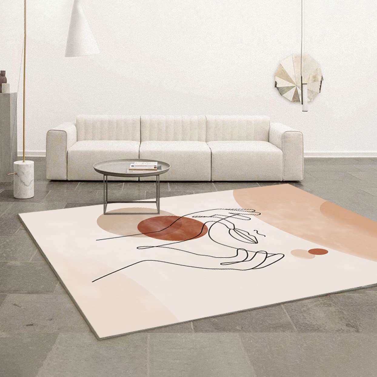 Amazon.co.jp: XFDGZ West Coast Rug, Carpet, 2 Tatami Mat, Nordic