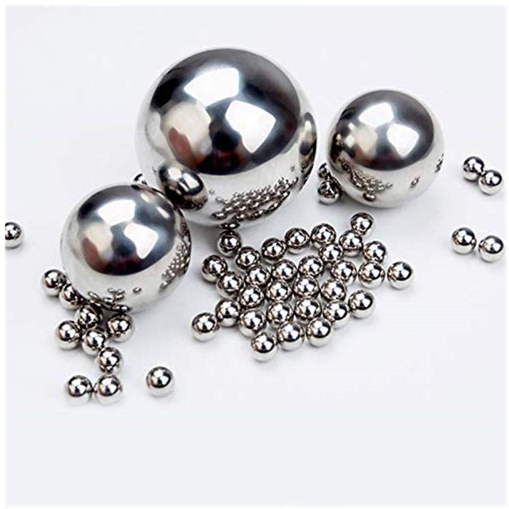 Bolas de rodamiento, Rodamientos de Bolas de Acero Inoxidable de precisión, dureza sólida, Varios tamaños, 1 kg(10mm)
