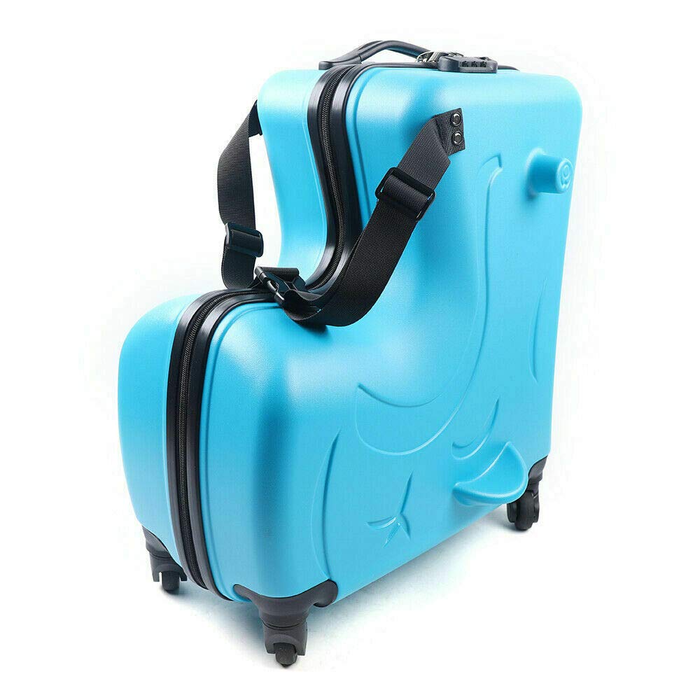 Buy CNCEST20"/24" Kid's Rideon Travel Suitcase,Travel Rolling Luggage