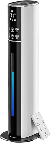 Humidificadores de 7.3L1.9 galones para habitación grande, llenado superior de niebla fría con difusor de aceite esencial, 3 velocidades de niebla, disponible en Yaxa Costa Rica