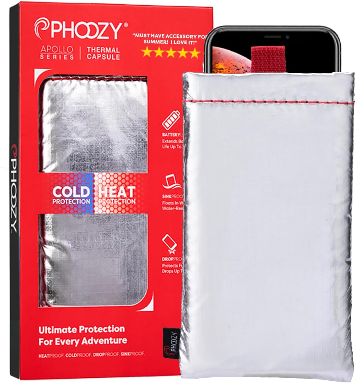 Phoozy Thermal Phone Case Apollo II Series Cell Phone Pouch