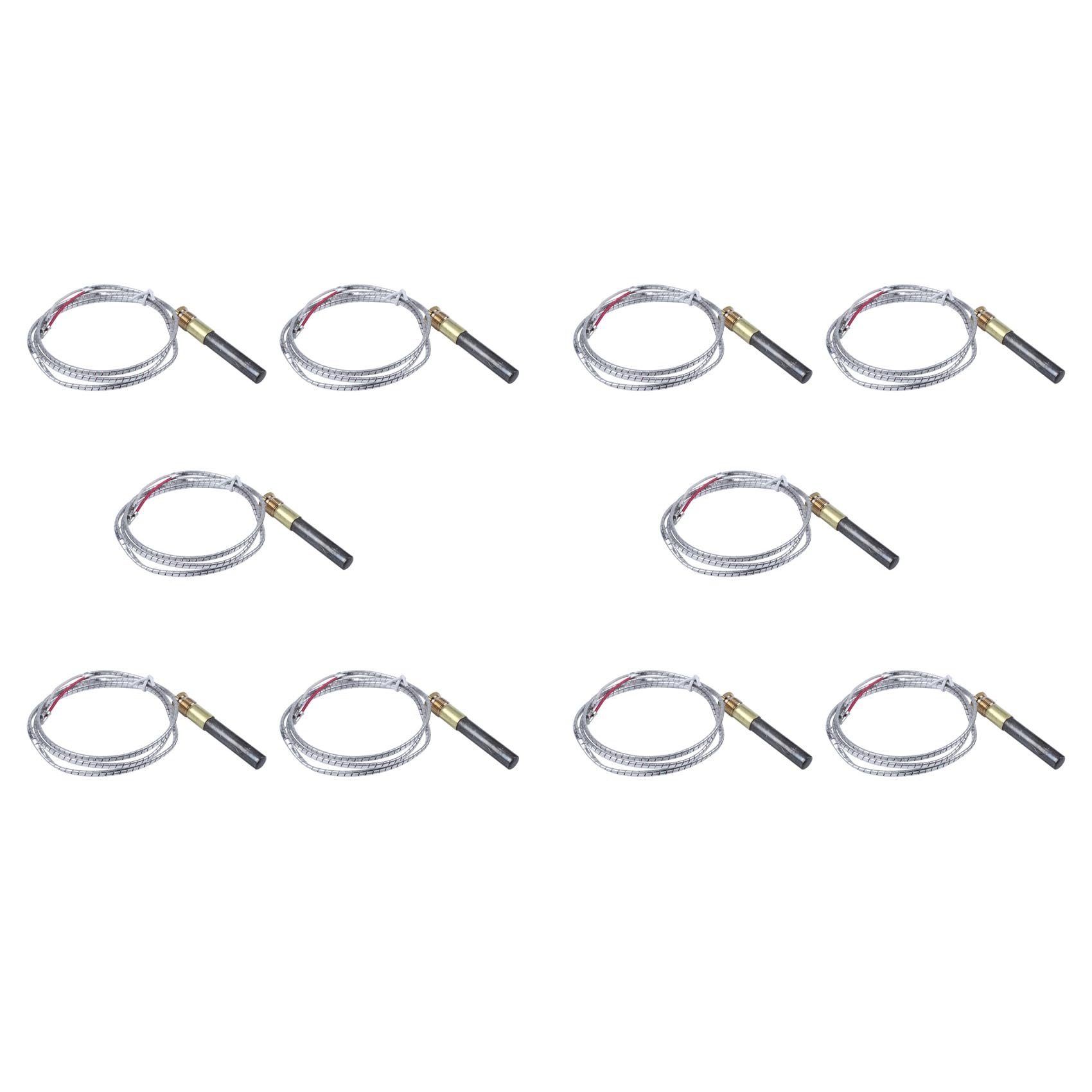 Hndhbfgrt 50Pcs Thermocouple Replacement Thermopile Generator for Gas Fireplace/Water Heater/Gas Fr