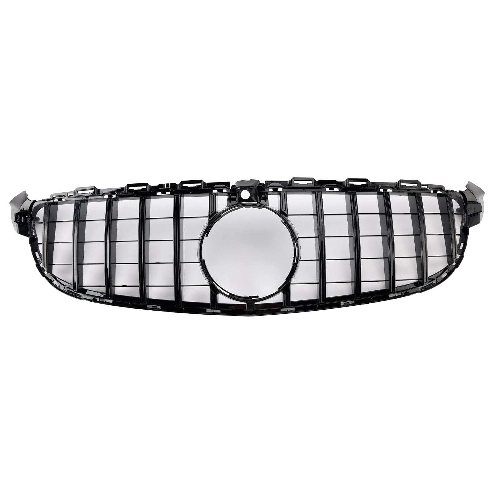 Grille de Pare-Chocs Avant Convient pour Mercedes Benz W205 C63 2015-2018 Pre-Facelift (No Logo)