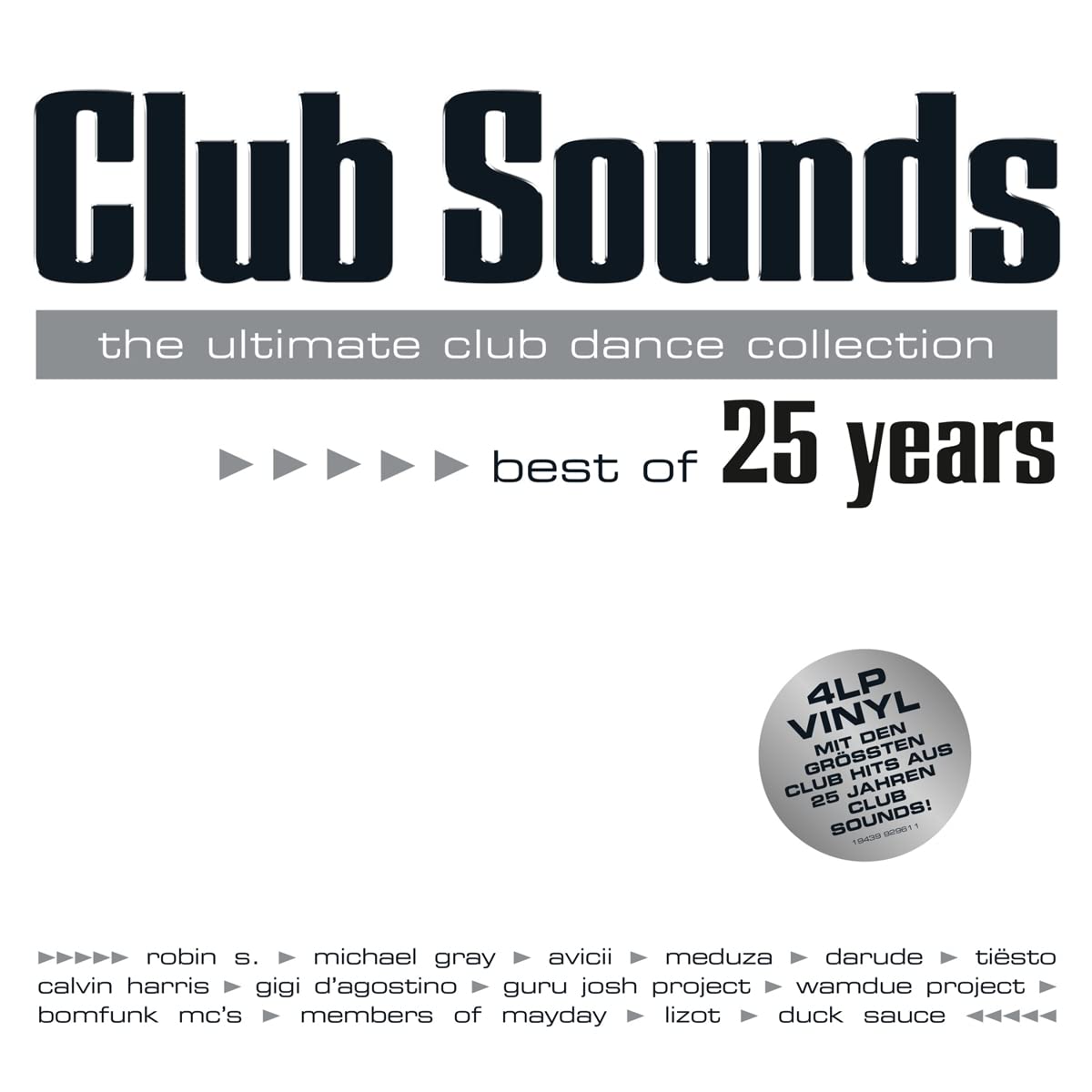 Club Sounds-Best of 25 Years [Vinyl LP]