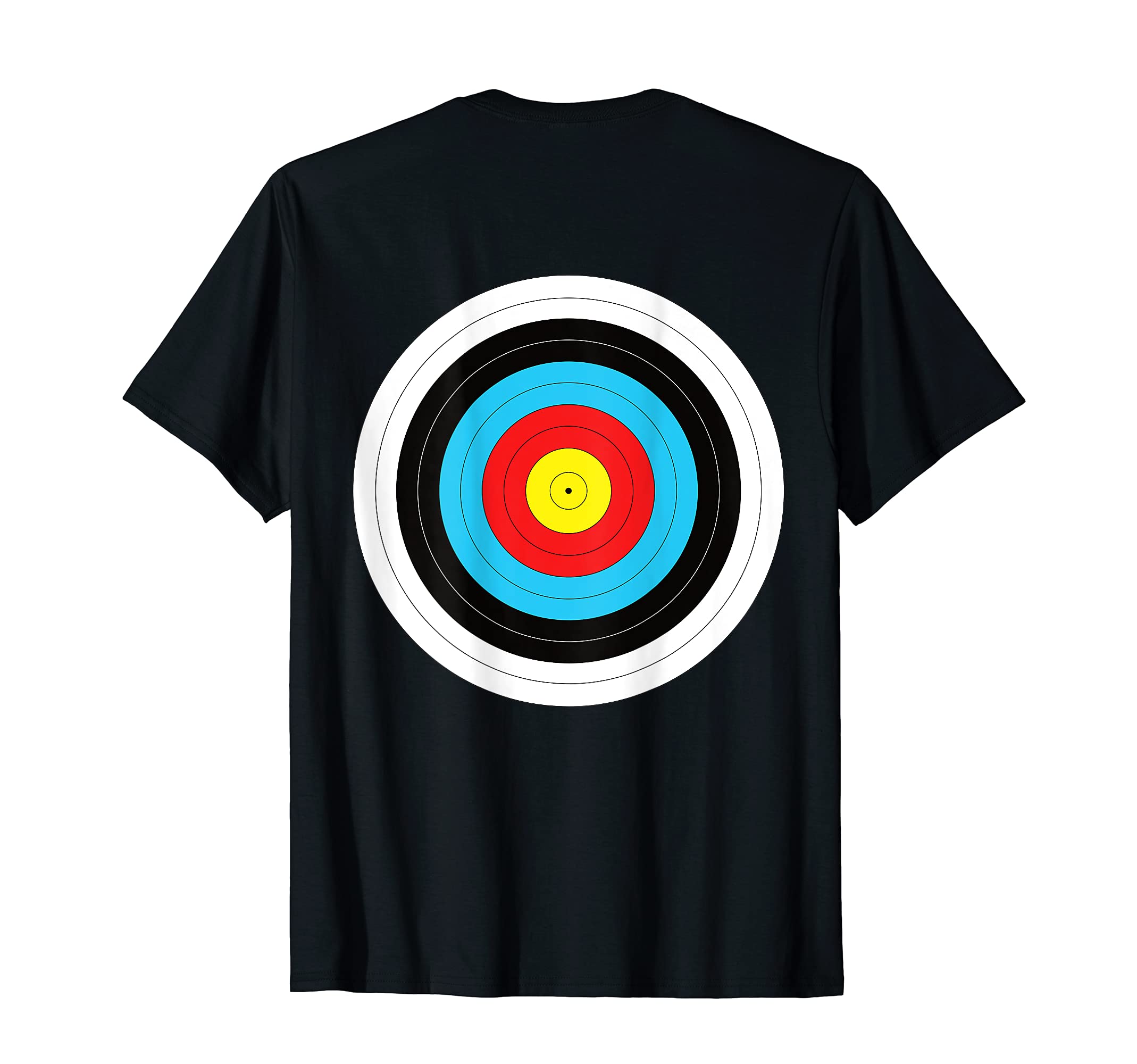 (Print on Back) Funny Archery Target T-Shirt