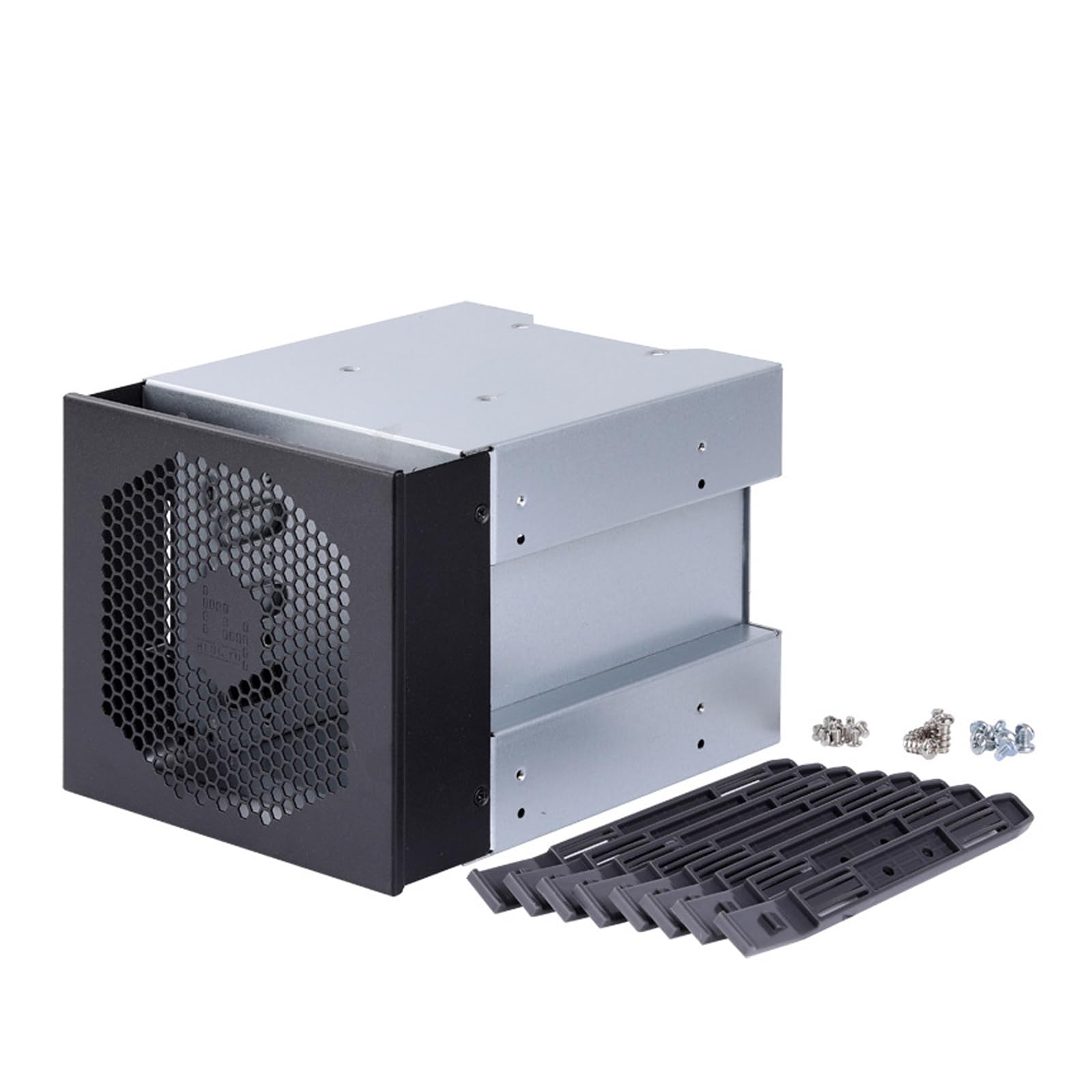 ordinarYone 4 Bay 3.5 "Quattro Disco Disco Rigido Cage 3 Chassis Drive Chassis Box Espansione del Computer Custodia di Stoccaggio Custodia Holder