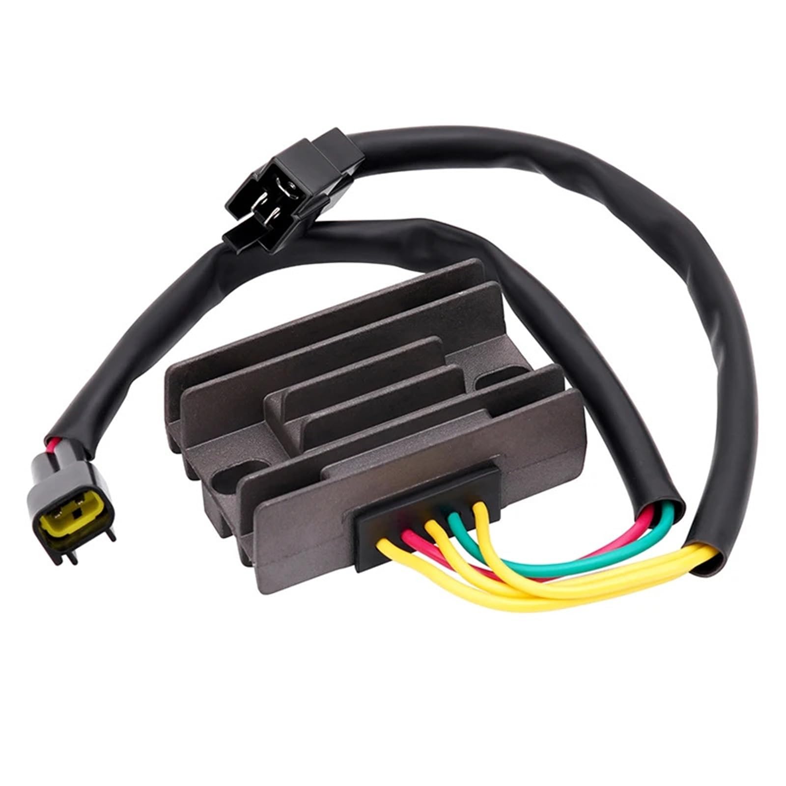 Regulador voltaje moto‌ Estabilizador de voltaje‌ Rectificador regulador de voltaje y bobina de estator para motocicletas Suzuki DRZ400 DR-Z400 32800-29F00. Compatible con Kawasaki KLX400.(Rectifier)