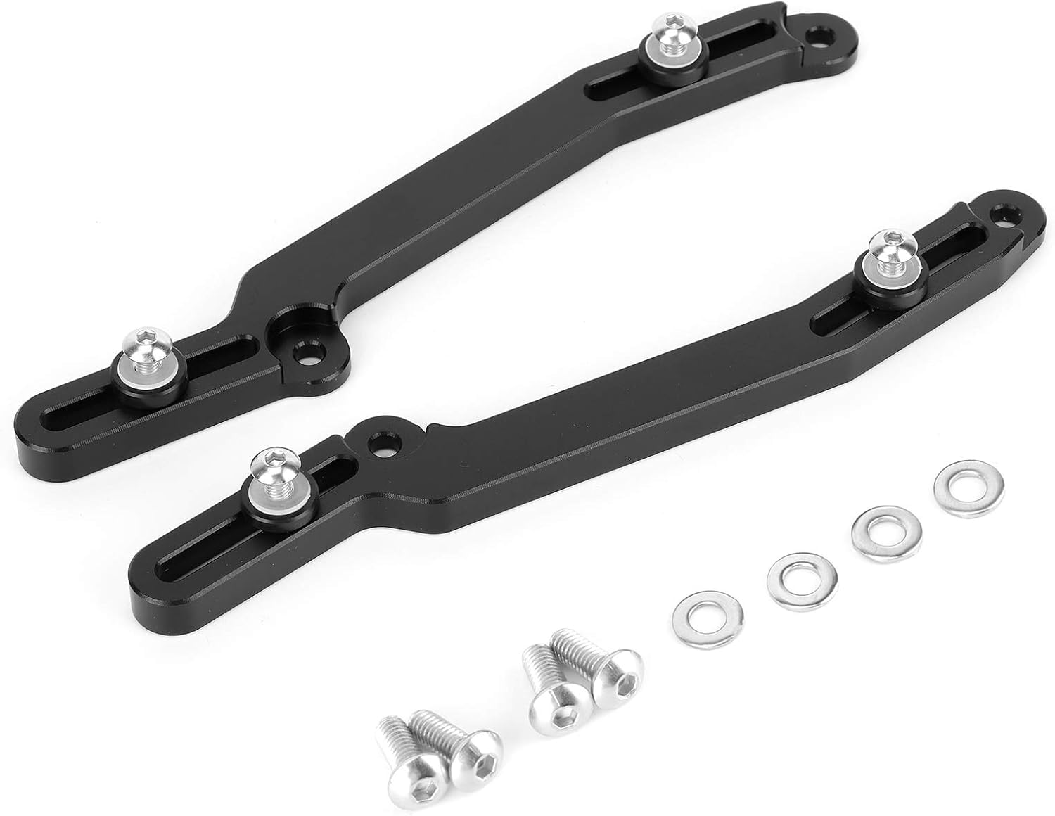 Ajusteur De Pare-Brise De Moto 1 Paire De Supports De Pare-Brise En